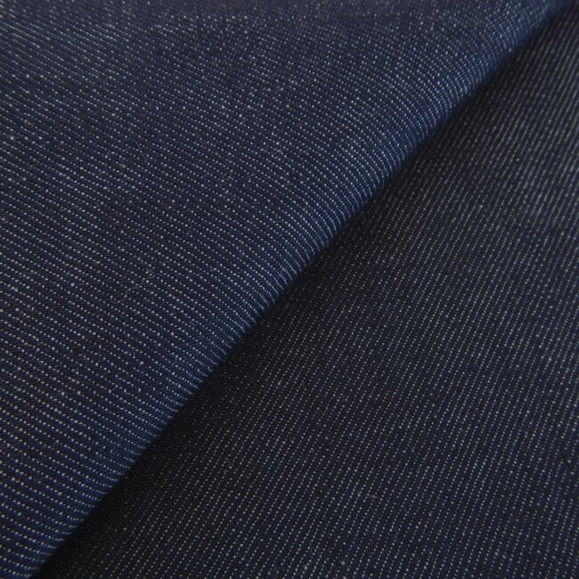 Denim stretch - cobalt - GOTS