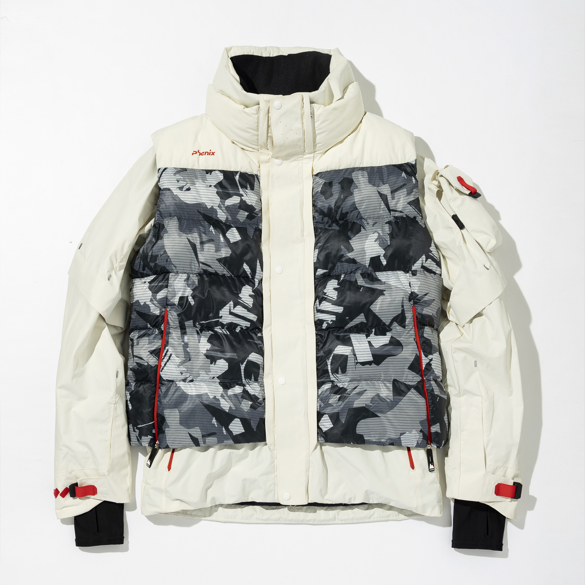Jacket with Vest white - Sportshop-Online