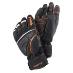GLOVE black orange