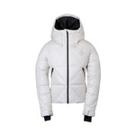 GRACE Diamond Quilted Jacket White