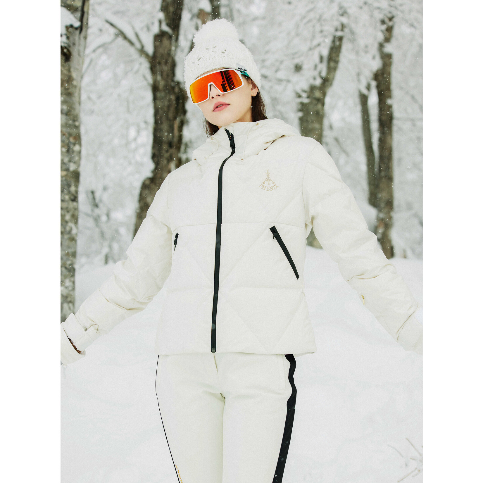 GRACE Diamond Quilted Jacket White