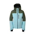 Bicolor Block Jacket Pale Blue