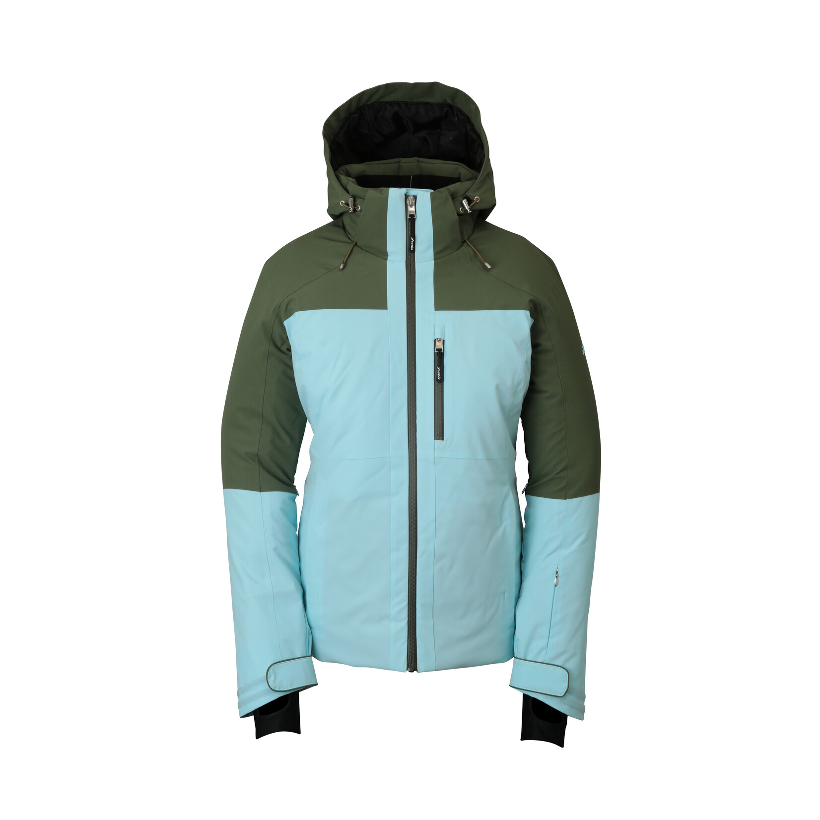 Bicolor Block Jacket Pale Blue