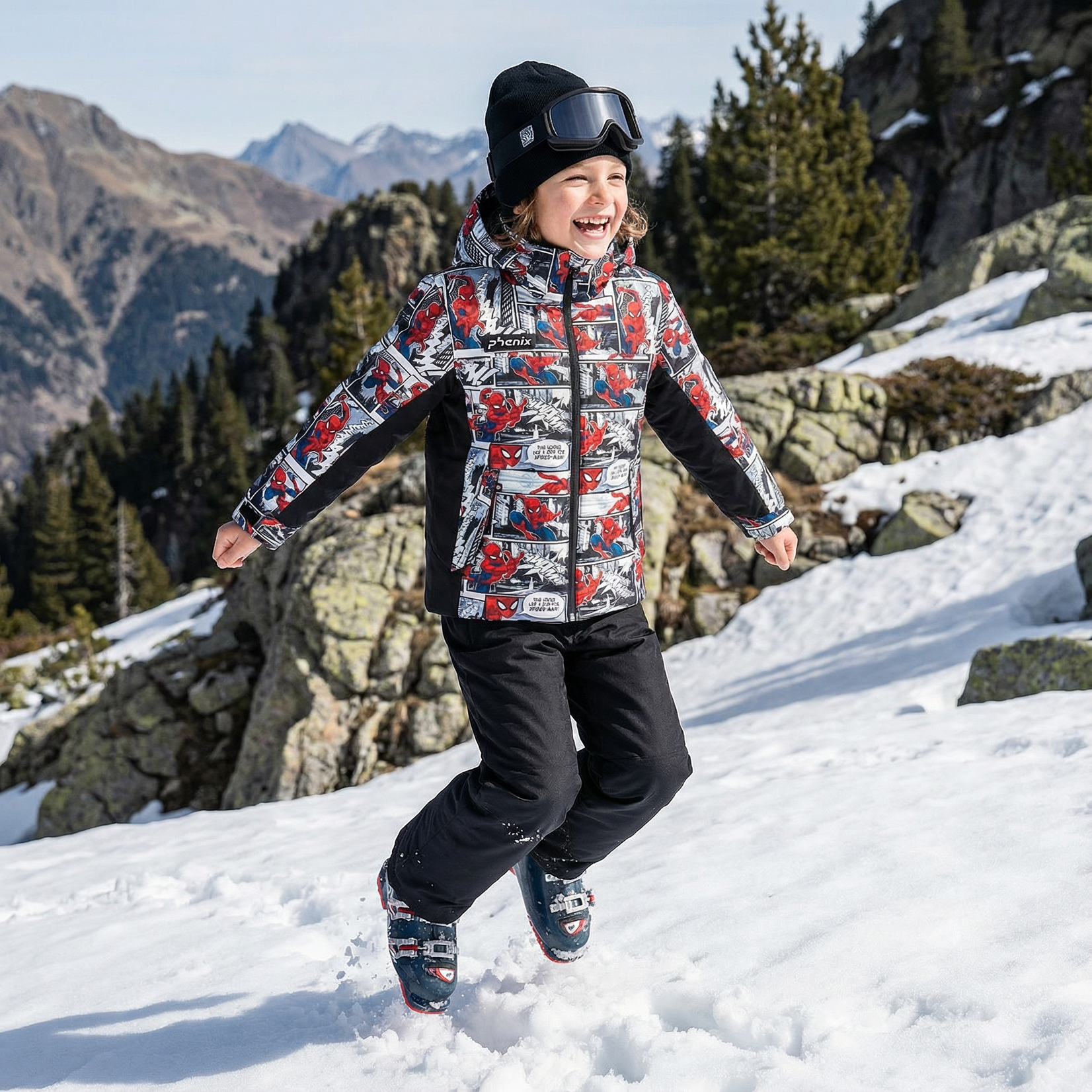 Suku Suku Marvel white red