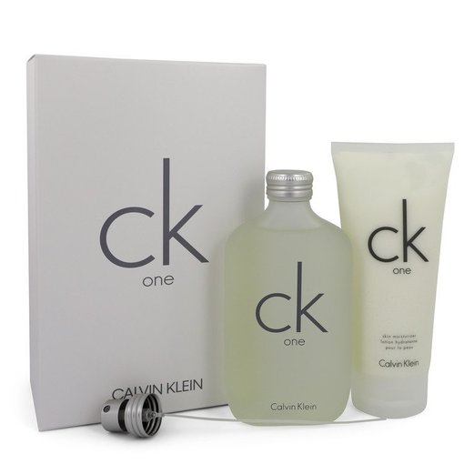 Calvin Klein CK ONE by Calvin Klein   - Gift Set - 200 ml Eau De Toilette Spray + 200 ml Body Moisturizer
