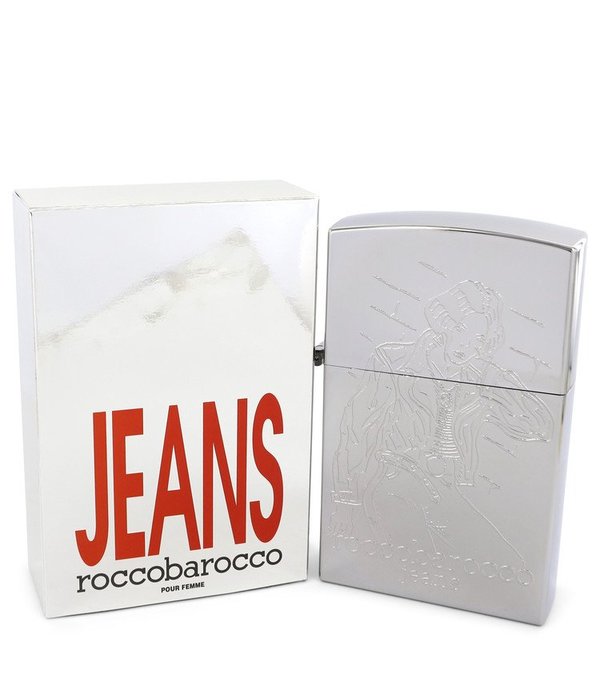 Roccobarocco ROCCOBAROCCO Silver Jeans by Roccobarocco 75 ml - Eau De Toilette Spray (new packaging)