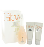 Jennifer Lopez Glow by Jennifer Lopez   - Gift Set - 100 ml Eau De Toilette Spray + 70 ml Body Lotion + 70 ml Shower Gel