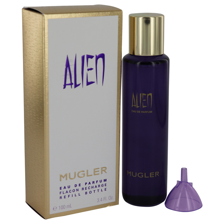 alien perfume purple bottle