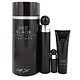 Perry Ellis 360 Black by Perry Ellis   - Gift Set - 100 ml Eau De Toilette Spray + 10 ml Mini EDT Travel Spray + 90 ml Shower Gel