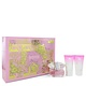 Bright Crystal by Versace   - Gift Set - 50 ml Eau De Toilette Spray + 50 ml Body Lotion + 50 ml Shower Gel