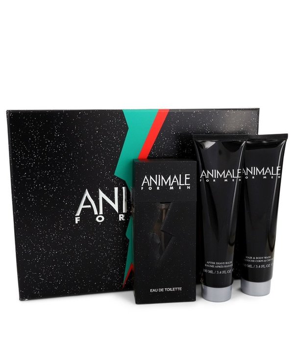 Animale ANIMALE by Animale   - Gift Set - 100 ml Eau De Toilette Spray + 100 ml After Shave Balm + 100 ml Body Wash