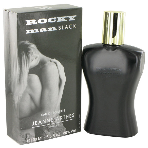 Rocky Man Black by Jeanne Arthes 100 ml - Eau De Toilette Spray