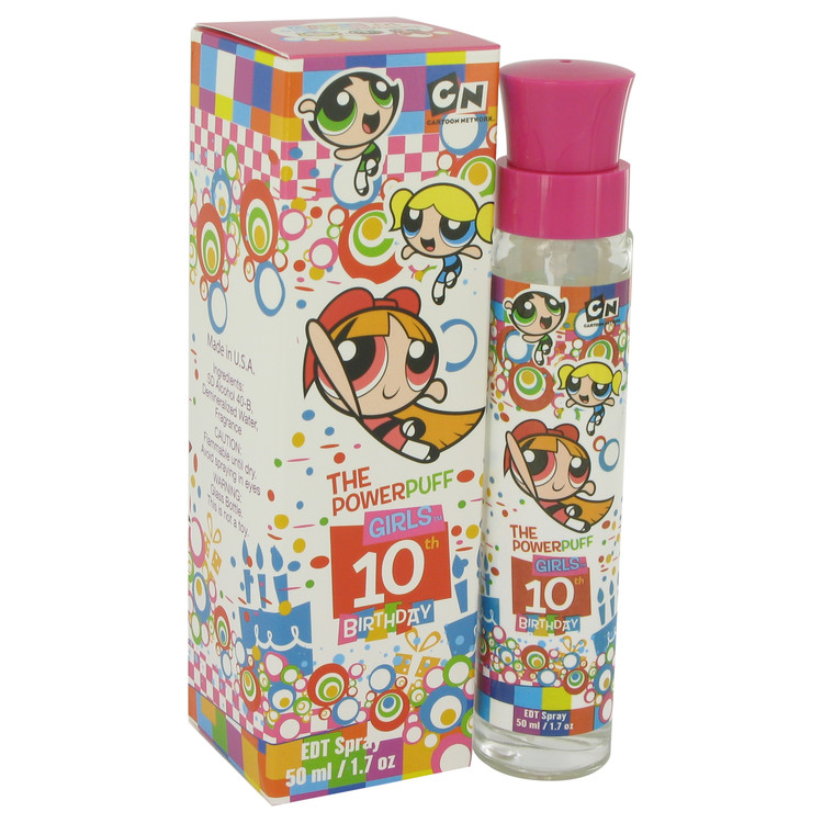 Warner Bros Powerpuff Girls 10th Birthday by Warner Bros 50 ml Eau De Toilette Spray
