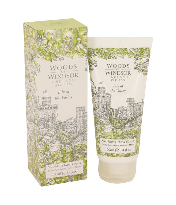 Woods of Windsor Lily of the Valley (Woods of Windsor) by Woods of Windsor 100 ml - Nourishing Hand Cream
