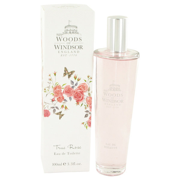 True Rose by Woods of Windsor 100 ml - Eau De Toilette Spray
