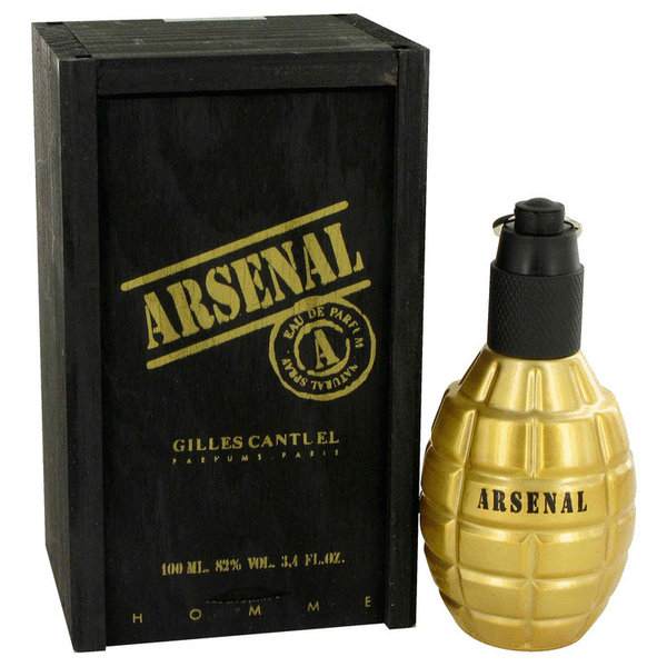 Arsenal Gold by Gilles Cantuel 100 ml - Eau De Parfum Spray