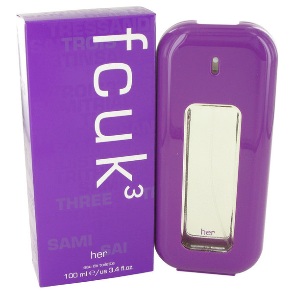 FCUK 3 by French Connection 100 ml - Eau De Toilette Spray
