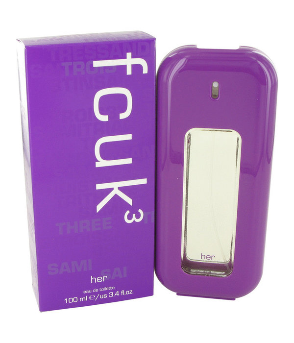 French Connection FCUK 3 by French Connection 100 ml - Eau De Toilette Spray