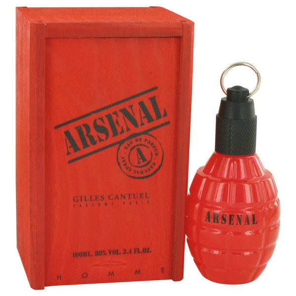 ARSENAL RED by Gilles Cantuel 100 ml - Eau De Parfum Spray (New)