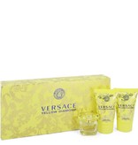 Versace Versace Yellow Diamond by Versace   - Gift Set - 10 ml Mini EDP + 20 ml Body Lotion + 20 ml Shower Gel