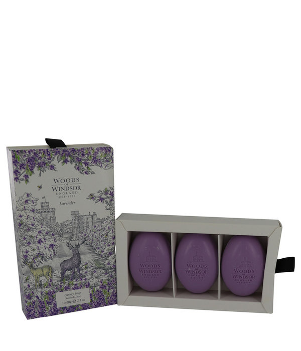 Woods of Windsor Lavender by Woods of Windsor 62 ml - Fine English Soap