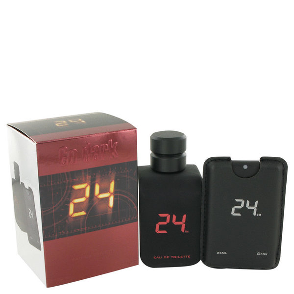 24 Go Dark The Fragrance by ScentStory 100 ml - Eau De Toilette Spray + 20 ml Mini Pocket Spray