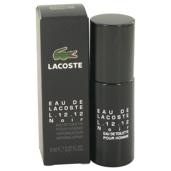 Lacoste Eau De Lacoste L.12.12 Noir by Lacoste 8 ml - Mini EDT Spray