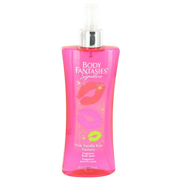 Body Fantasies Signature Pink Vanilla Kiss Fantasy by Parfums De Coeur 240 ml - Body Spray