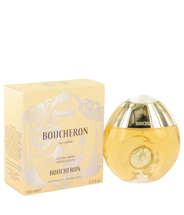Boucheron Boucheron Eau Legere by Boucheron 100 ml - Eau De Toilette Spray (Yellow Bottle, Bergamote, Genet, Narcisse, Musc)