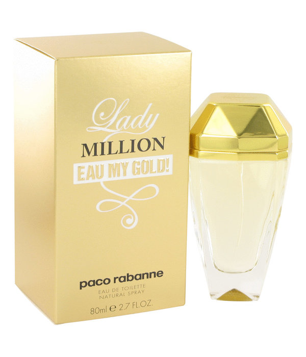 Paco Rabanne Lady Million Eau My Gold by Paco Rabanne 80 ml - Eau De Toilette Spray