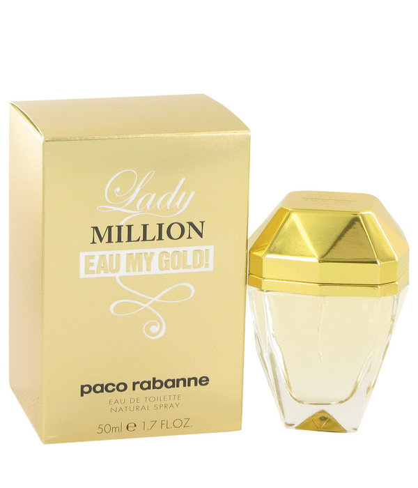 Paco Rabanne Lady Million Eau My Gold by Paco Rabanne 50 ml - Eau De Toilette Spray