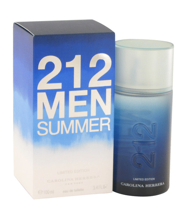 Carolina Herrera 212 Summer by Carolina Herrera 100 ml - Eau De Toilette Spray (Limited Edition)