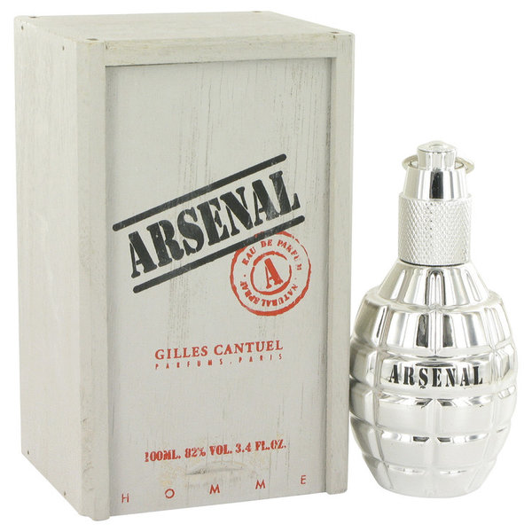 Arsenal Platinum by Gilles Cantuel 100 ml - Eau De Parfum Spray