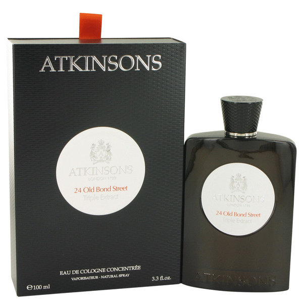 24 Old Bond Street Triple Extract by Atkinsons 100 ml - Eau De Cologne Concentree Spray