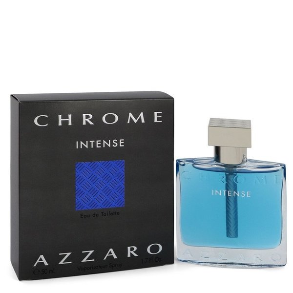 Chrome Intense by Azzaro 50 ml - Eau De Toilette Spray