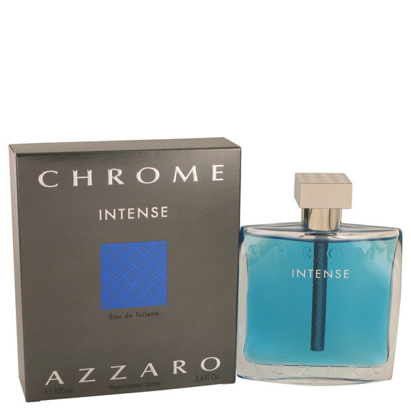 Chrome Intense by Azzaro 100 ml - Eau De Toilette Spray