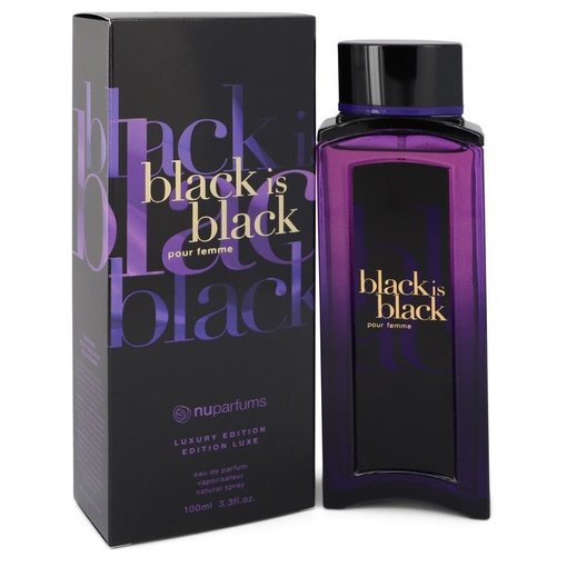 Nu Parfums Black is Black by Nu Parfums 100 ml - Eau De Parfum Spray
