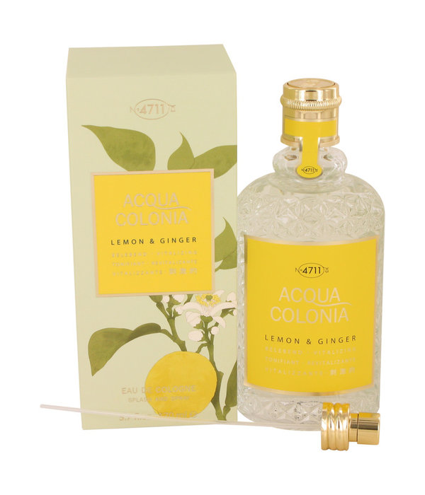 4711 4711 ACQUA COLONIA Lemon & Ginger by 4711 169 ml - Eau De Cologne Spray (Unisex)
