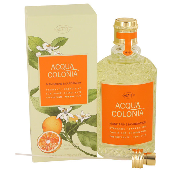 4711 Acqua Colonia Mandarine & Cardamom by 4711 169 ml - Eau De Cologne Spray (Unisex)