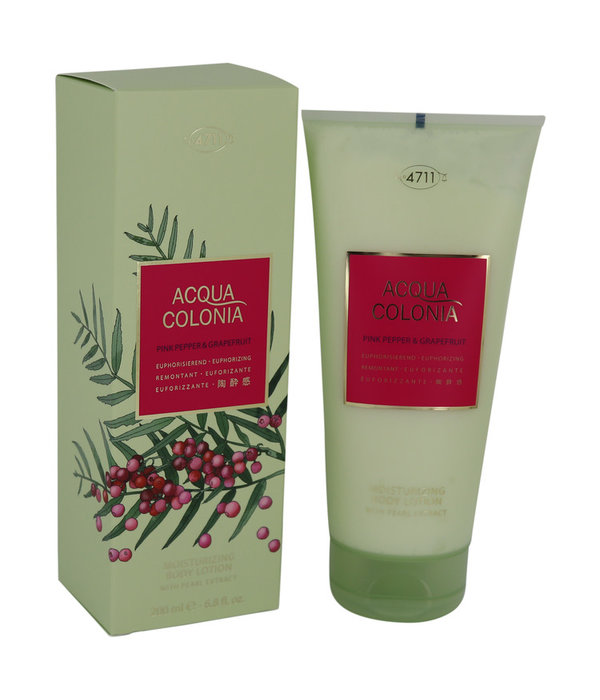 4711 4711 Acqua Colonia Pink Pepper & Grapefruit by 4711 200 ml - Body Lotion