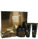 Mont Blanc Montblanc Legend Night by Mont Blanc   - Gift Set - 100 ml Eau De Parfum Spray + 100 ml After Shave Balm + 100 ml Shower Gel