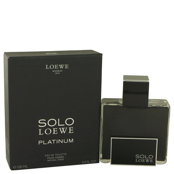 Solo Loewe Platinum by Loewe 100 ml - Eau De Toilette Spray