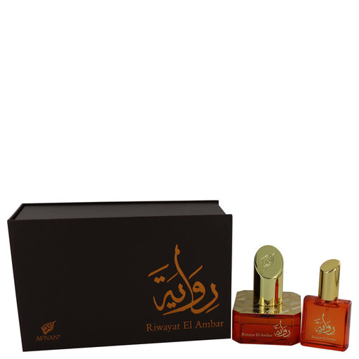 Afnan Riwayat El Ambar by Afnan 50 ml - Eau De Parfum Spray + Free 20 ml Travel EDP Spray