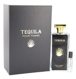 Tequila Perfumes Tequila Pour Femme Noir by Tequila Perfumes 100 ml - Eau De Parfum Spray with Free Mini 10 ml EDP