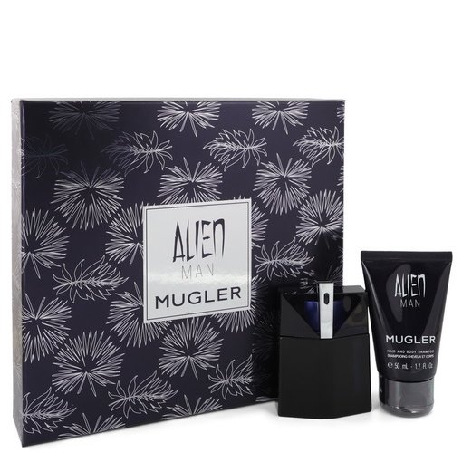 Thierry Mugler Alien Man by Thierry Mugler   - Gift Set - 50 ml Eau De Toilette Spray Refillable 50 ml Hair & Body Shampoo