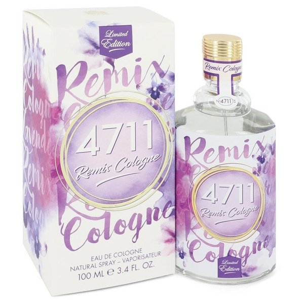 4711 Remix Lavender by 4711 100 ml - Eau De Cologne Spray (Unisex)