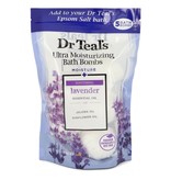 Dr Teal's Dr Teal's Ultra Moisturizing Bath Bombs by Dr Teal's 50 ml - Five (5) 50 ml Moisture Soothing Bath Bombs with Lavender, Essential Oils, Jojoba Oil, Sunflower Oil (Unisex)