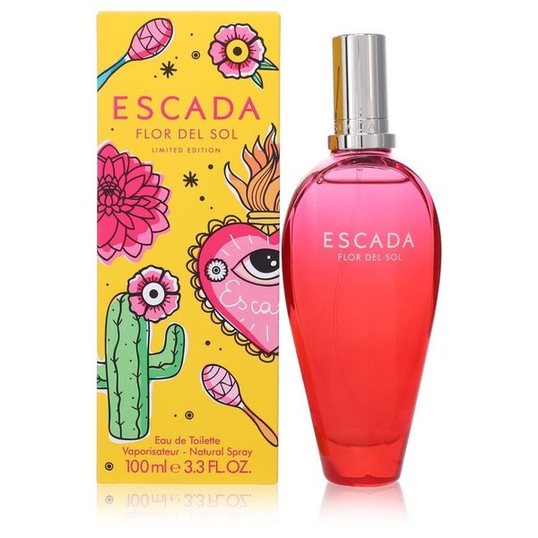 Escada Flor Del Sol by Escada 100 ml - Eau De Toilette Spray (Limited Edition)