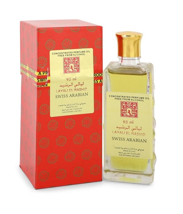 Swiss Arabian Layali El Rashid by Swiss Arabian 95 ml - Concentrated Perfume Oil Free From Alcohol (Unisex)