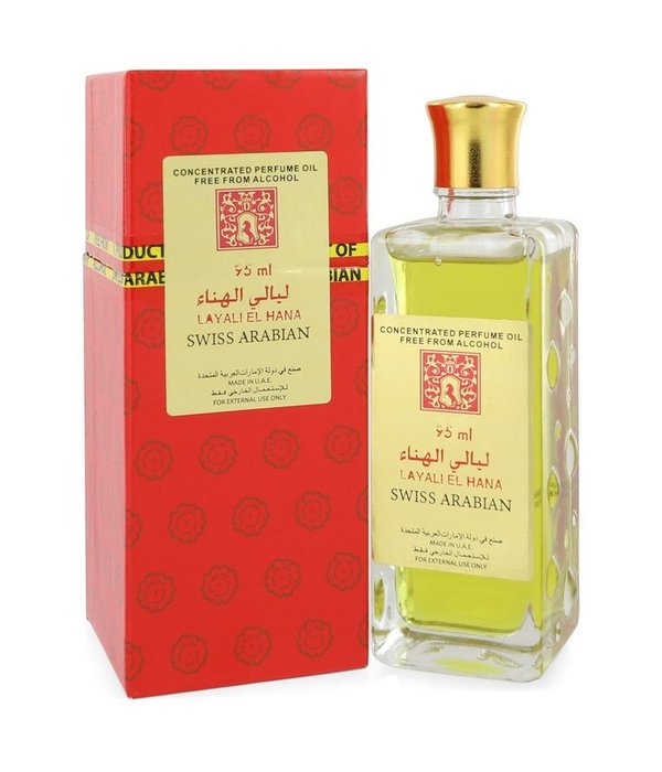 Swiss Arabian Layali El Hana by Swiss Arabian 95 ml - Concentrated Perfume Oil Free From Alcohol (Unisex)